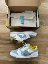 Nike SB — Nike SB Dunk Low Pro QS X FTC Lagoon Pulse Size 10 ’s Style DH7687-400 Clean — Sneaker — resale
