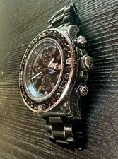 Breitling — Breitling Super Avenger 48mm a13370 17 Carat Diamonds Black - Multiple Bracelets — Watch — resale