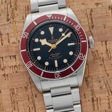 Tudor — Tudor Heritage Black Bay Burgundy "Smiley" - ETA Caliber — Watch — resale