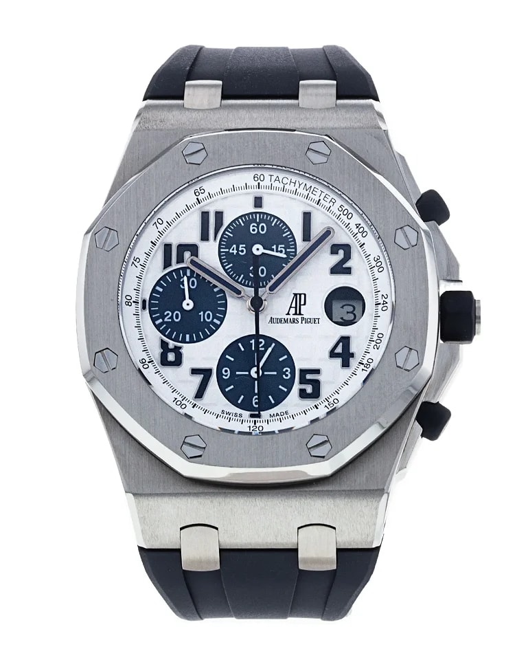 Worldofluxuryus — Audemars Piguet Royal Oak Offshore Chronograph Stainless Steel Man's — Watch — resale