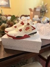 Air Jordan — Size 12.5 - Nigel Sylvester X Air Jordan 4 Retro OG SP After — Sneaker — resale