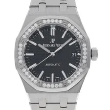 Audemars Piguet — Audemars Piguet Royal Oak Automatic Diamond Bezel 15451ST.ZZ.1256ST.01 Secon... — Watch — resale