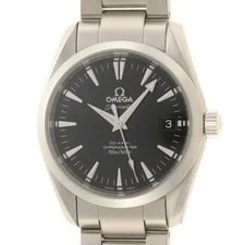 Omega — Omega Seamaster Aqua Terra 2504.50 Stainless Steel 36mm Black Dial #DW2242 — Watch — resale