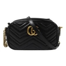 Gucci — Gucci GHW GG Marmont ChainShoulderBag 447632 — Handbag — resale