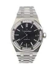 Audemars Piguet — Audemars Piguet Royal Oak Diamond Stainless Steel 15451ST — Watch — resale