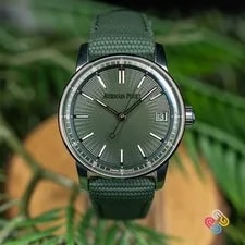 Audemars Piguet — 2025 Audemars Piguet Code 11.59 Green Dial 41mm 15210ST.OO.A056KB.01 — Watch — resale