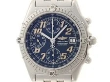 Breitling — Breitling Chronomat A13050.1 Stainless Steel Blue From Japan w0803 — Watch — resale
