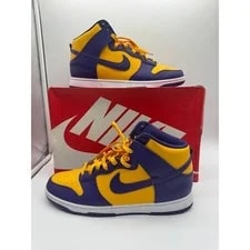 Nike — Nike Dunk High Retro Lakers Court DD1399-500 13 — Sneaker — resale