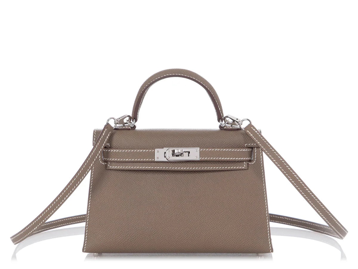 Hermès — Hermès Etoupe Kelly 20 — Handbag — resale