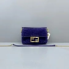 Fendi — 100% Auth Fendi Mini Baguette — Handbag — resale