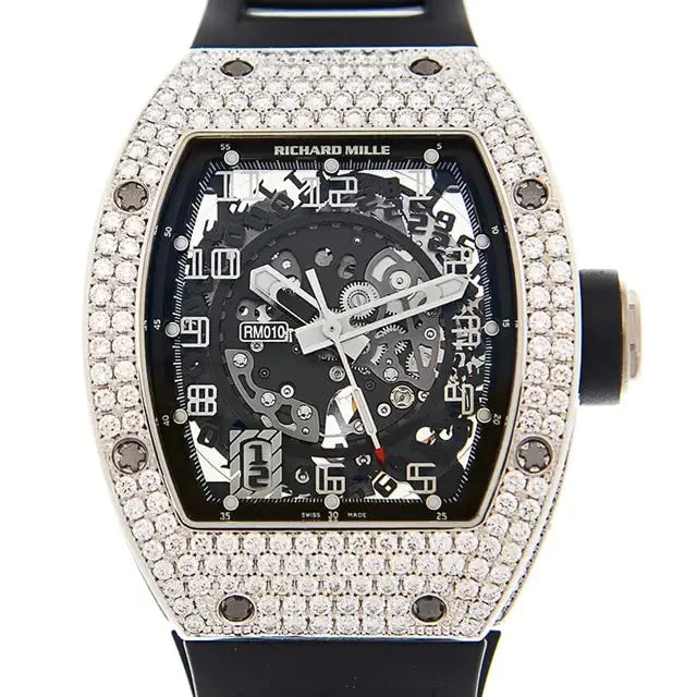 Worldofluxuryus — Richard Mille RM 010 Automatic 18k White Gold — Watch — resale