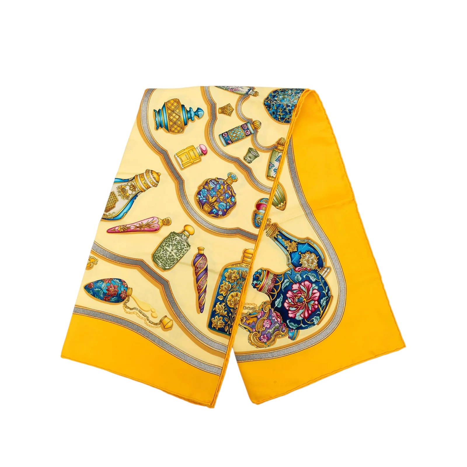 Hermès — Qu Importe le Flacon Scarf 90 — Accessory — resale
