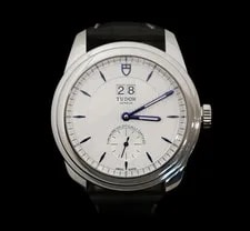 Tudor — Tudor Glamour Double Date Leather Band 42MM 57100 147635456 — Watch — resale