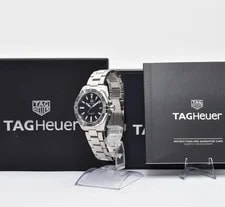 Tag Heuer — ▶️Tag Heuer Aquaracer WBD1110 Black Dial Date Quartz Swiss Made — Watch — resale