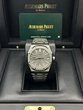 Audemars Piguet — Audemars Piguet 15510ST Rhodium Dial Box — Watch — resale