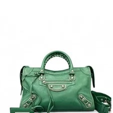 Balenciaga — Balenciaga Small City Grained (ym062626b8r) — Handbag — resale