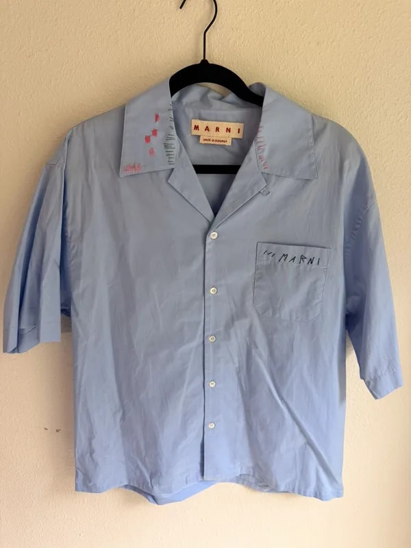 Marni — Marni Bowling Shirt — streetwear — resale