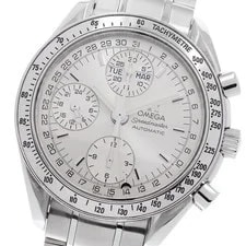 Omega — Omega Speedmaster 3523.80 Triple Calendar Chronograph Navy Dial AT 's_965748 — Watch — resale