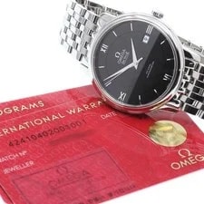 Omega — Omega DE Ville Prestige Co-axial 424.10.40.20.01.001 39mm SS Black #C6904 — Watch — resale
