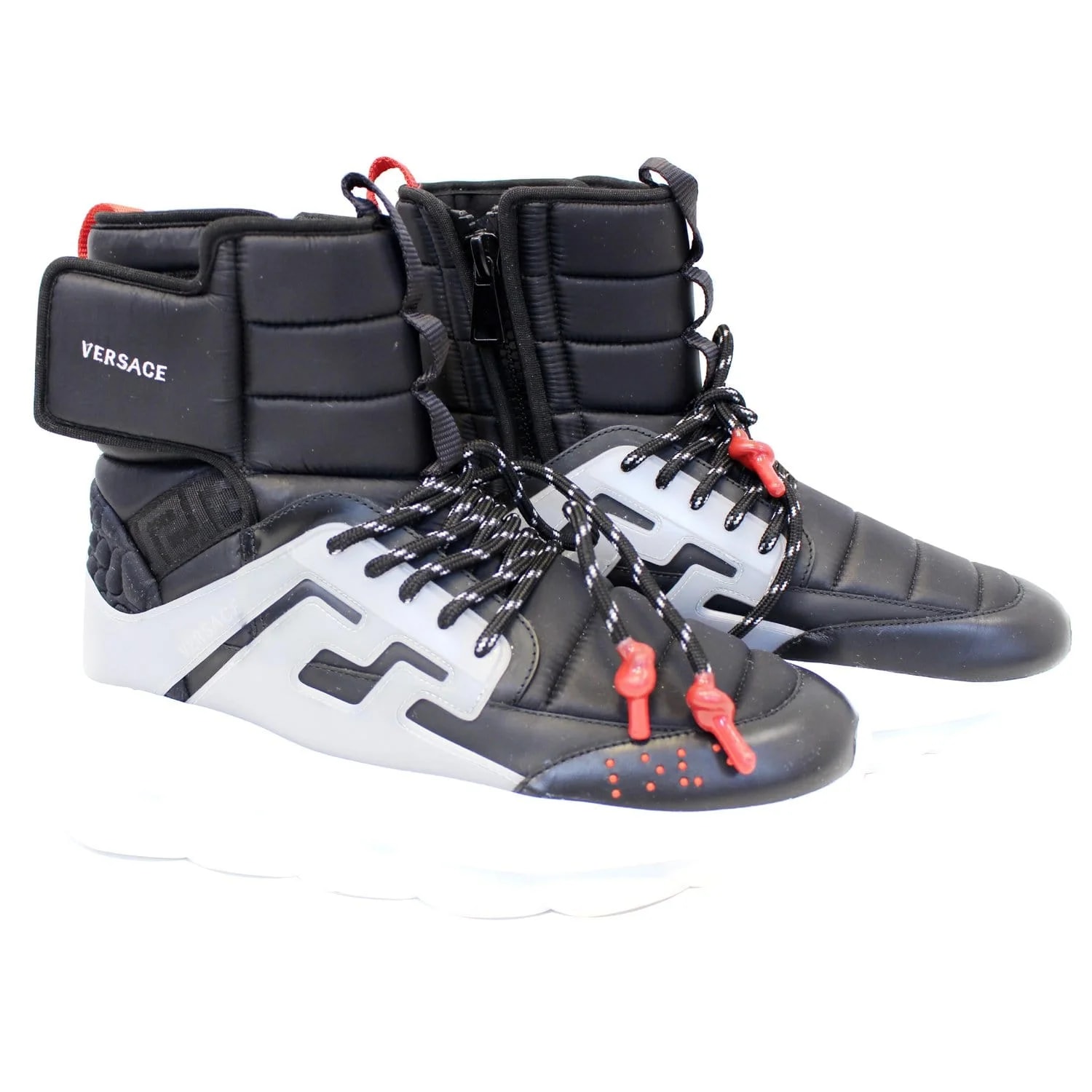 Versace — Versace Chain Reaction High Top Size US 10 — Sneaker — resale