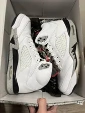 Jordan — Size 9.5 - Tried ON Air Jordan 5 Retro 2017 (Ships Asap!) — Sneaker — resale
