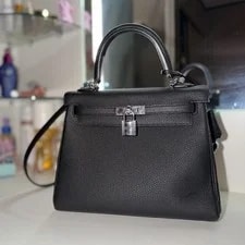 Hermès — Hermès Kelly Sellier 32 With Lock, Key, Dust — Handbag — resale