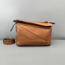 Loewe — Loewe Puzzle Large Grained 3-Way Duty Paid — Handbag — resale