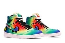 Jordan — Air Jordan J. Balvin X 1 Retro OG High 'Colores Y Vibras' DC3481-900 — Sneaker — resale
