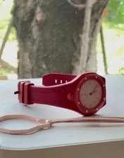 Swatch — AP X Swatch Royal Pop With Strap Included Full Set in Hand Otto Rosso — Watch — resale