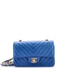 Chanel — Chanel Classic Single Flap Chevron — Handbag — resale