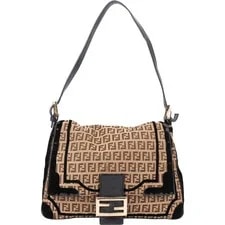 Fendi — Fendi Monogram Limited Baguette Mom — Handbag — resale