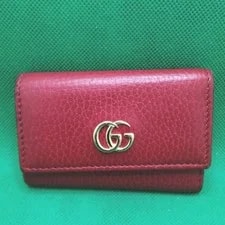 Gucci — Gucci Petite Marmont Key Case 456118 With Yogore Tami — Handbag — resale