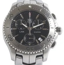 TAG Heuer — TAG Heuer Link CJ1110 Chronograph Quartz — Watch — resale