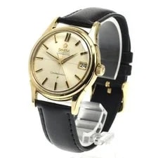 Omega — Omega Constellation 14393/4 SC 34mm YG Silver #C11892 — Watch — resale
