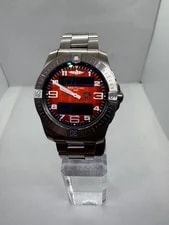 Breitling — Breitling Aerospace B70 Orbiter, 40mm Orange Dial, EB70101A1, Digi/ana Titanium — Watch — resale