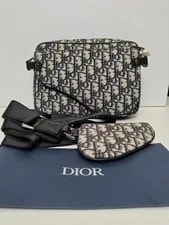 Dior — Dior & Saddle Triple Crossbody — Handbag — resale