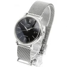 IWC — IWC Portofino IW356506 40mm SS Black #C17280 — Watch — resale