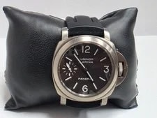 Panerai — Panerai Luminor Marina Manual Black Dial Titanium PAM00116 Black Band 44mm — Watch — resale