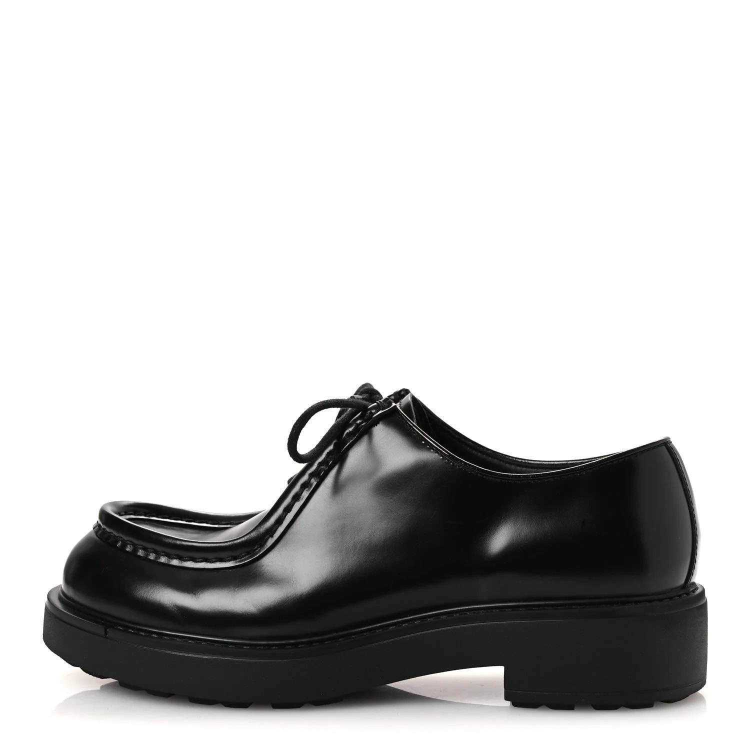 Spazzolato Diapason Lace Up Derby 9 — Designer Shoe — resale