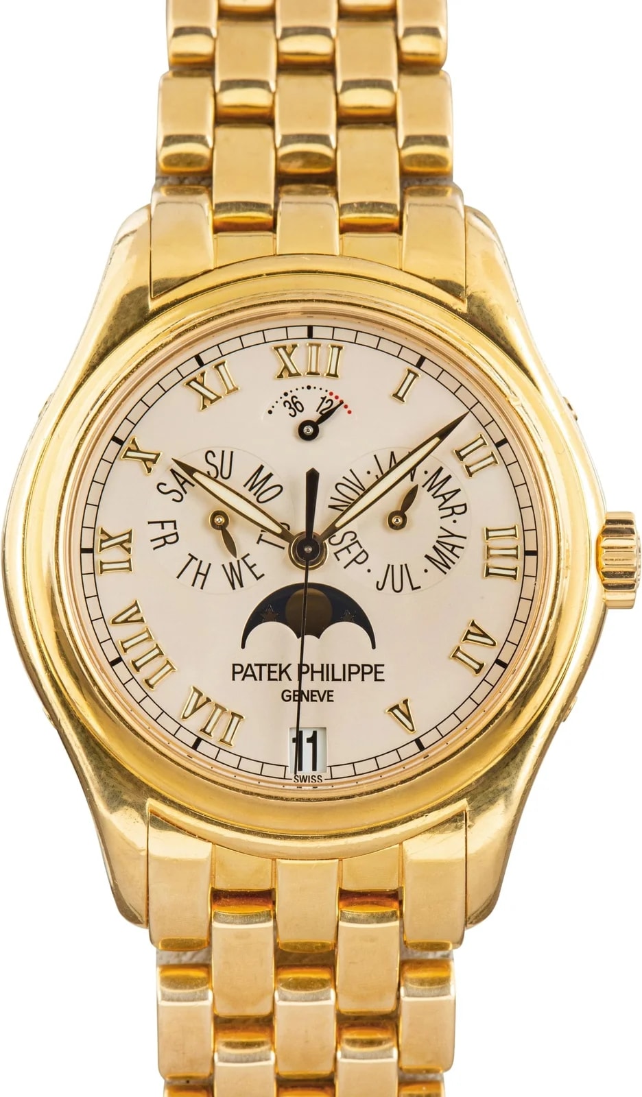 Patek Philippe — Patek Philippe Complications Annual Calendar 5036 Yellow Gold — Watch — resale