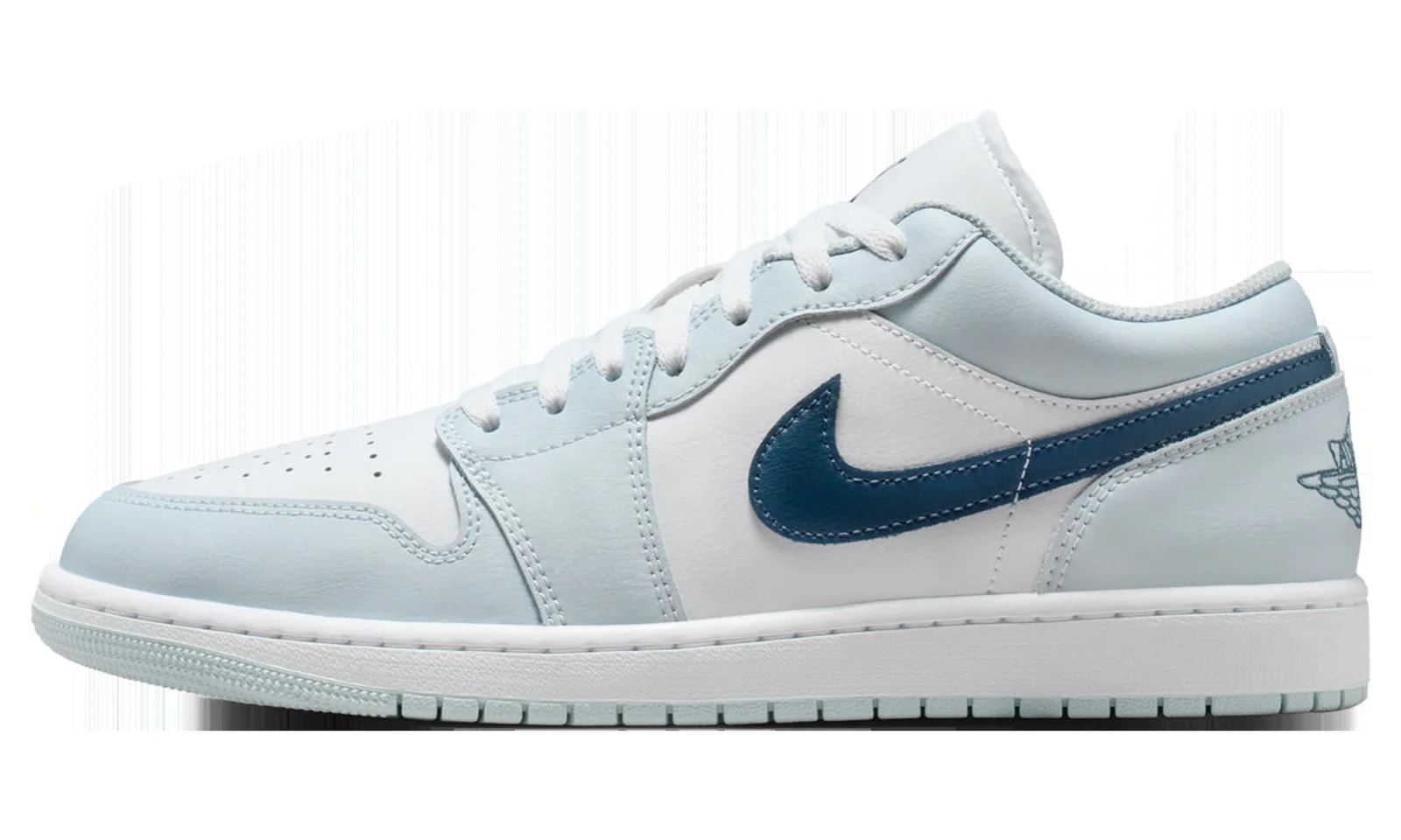 Jordan — Air Jordan 1 Low "Aura / Squadron " 553558 400 — Sneaker — resale