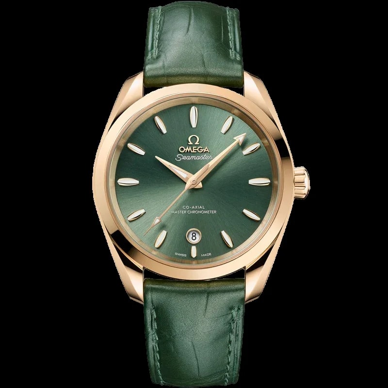 Worldofluxuryus — Omega Seamaster Aqua Terra Moonshine™ Gold — Watch — resale