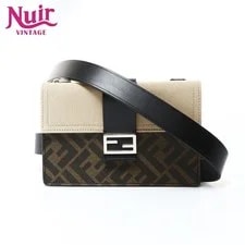 Fendi — Fendi Baguette Slim Pattern 7M0295 — Handbag — resale