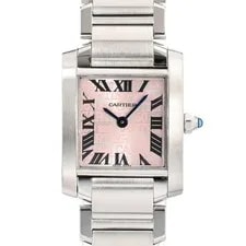 Cartier — Cartier Tank Francaise SM 160th Anniversary Asia Limited W51035Q3 Pink Lad — Watch — resale