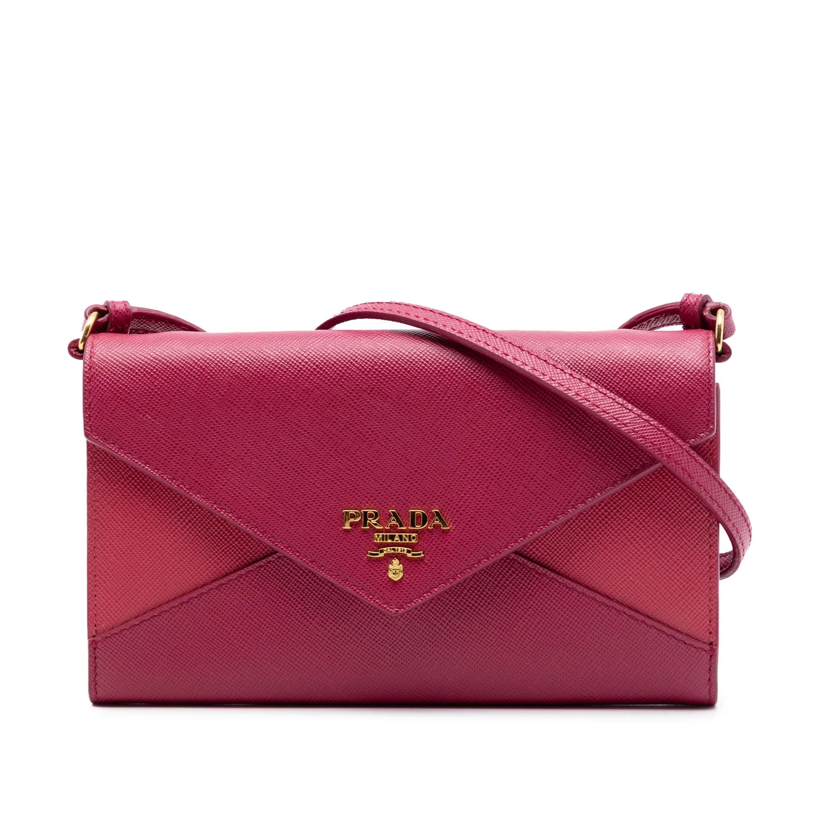 Prada — Envelope Wallet on Strap — Handbag — resale