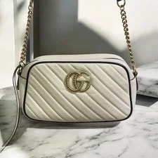 Gucci — Gucci GG Marmont Chain From Japan — Handbag — resale