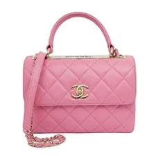 Chanel — Chanel Top Handle CC A92236 Flap Chain — Handbag — resale