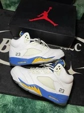 Air Jordan — Size 10 - Air Jordan 5 Retro 2013 Laney — Sneaker — resale