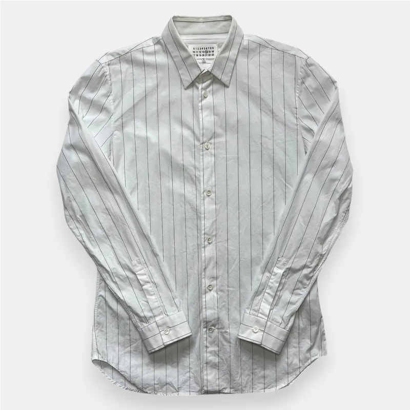 Maison Martin Margiela — Maison Martin Margiela Striped Button Up Shirt 2015 — streetwear — resale