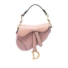 Dior — Dior Micro Saddle | Nude — Handbag — resale